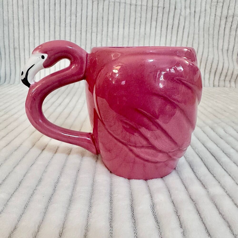 Flamingo Ceramic Coffee Mug 14oz
